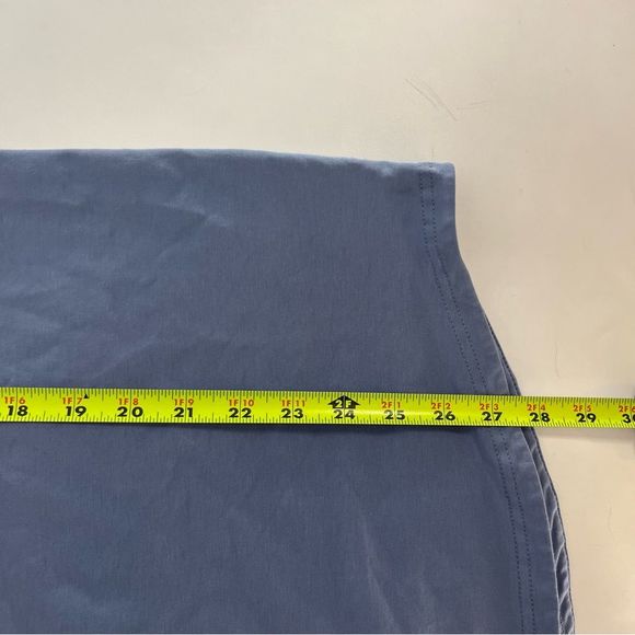 Bylt Shirt Mens Small Blue Drop Cut Lux Bssics Short Sleeve Athletic Performance - Picture 4 of 7